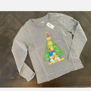 Simpsons Christmas 🎄 long sleeve T-shirt